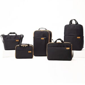 Black Large Business Backpack Manufacturer