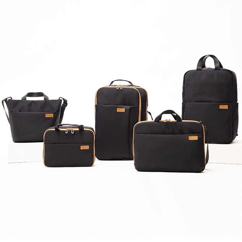 Black Large Business Backpack Manufacturer