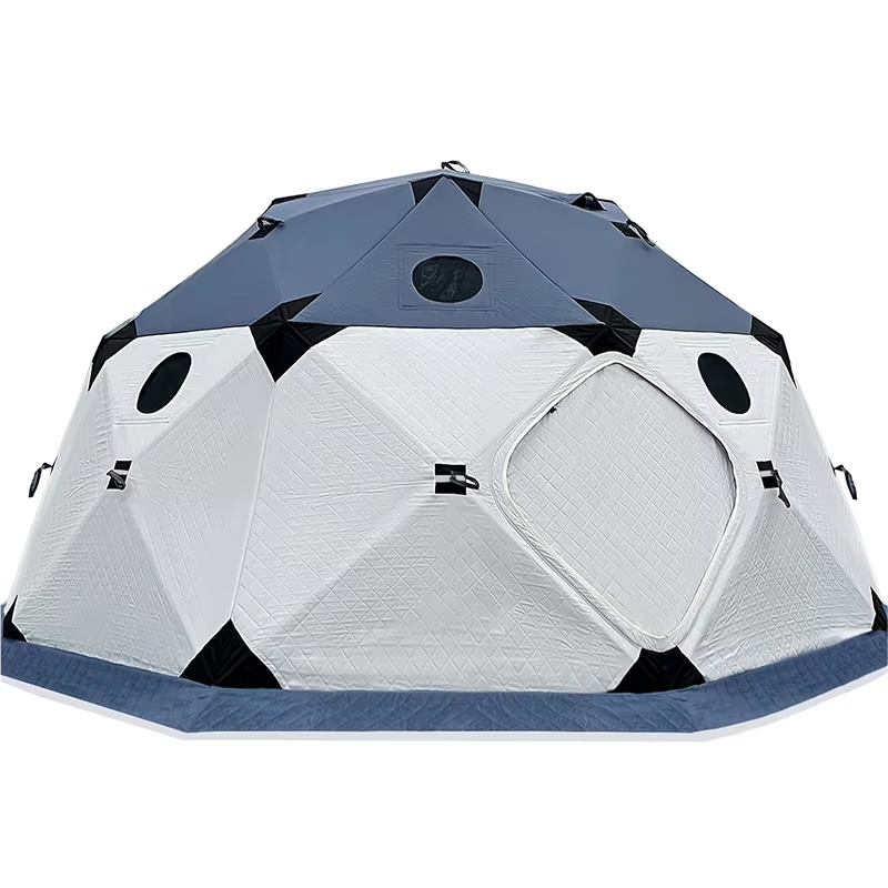 Custom 8-10 Person Double Ice Fishing Tent Manufacturer