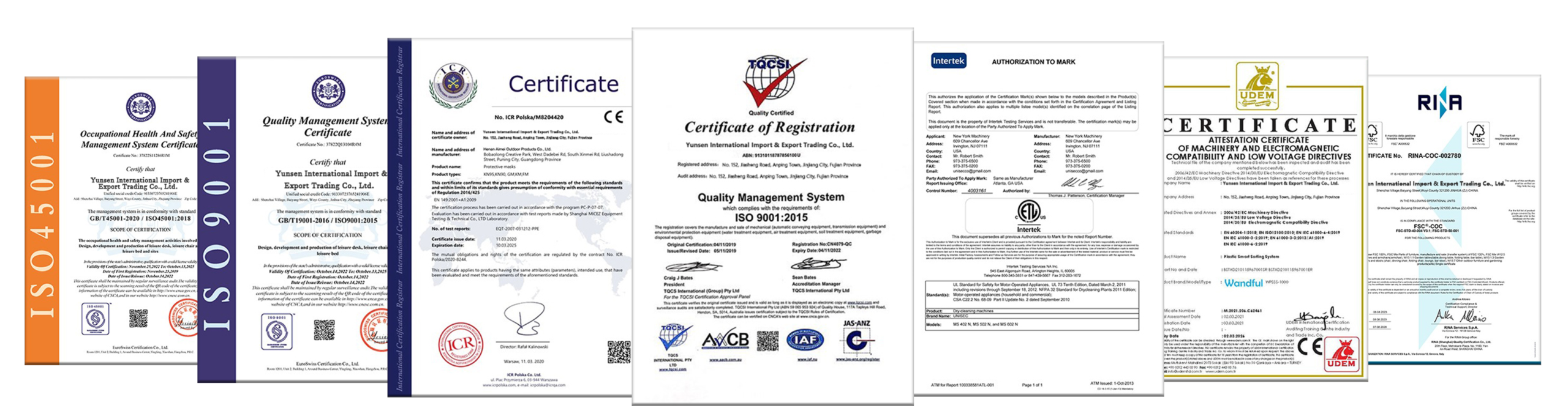Sylvanor Factory Certification