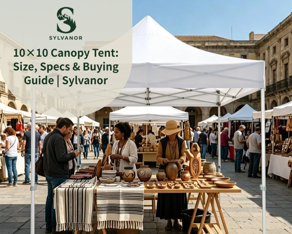 10×10 Canopy Tent: Size, Specs & Buying Guide | Sylvanor