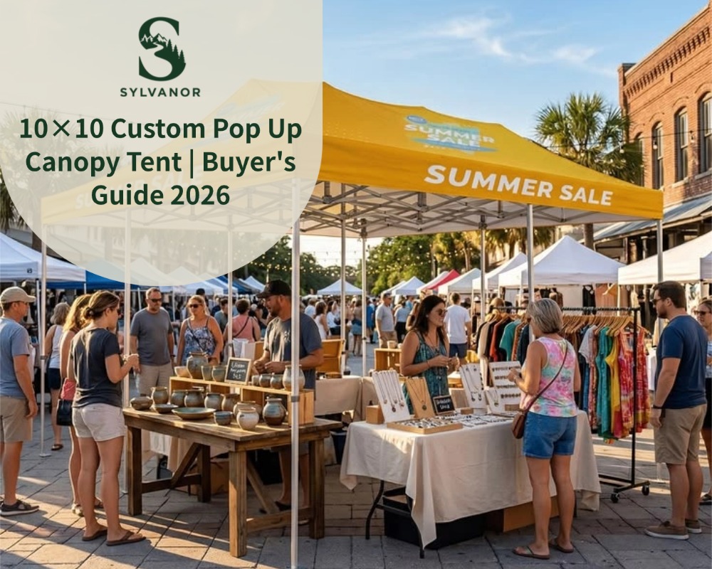10×10 Custom Pop Up Canopy Tent Buyer’s Guide 2026
