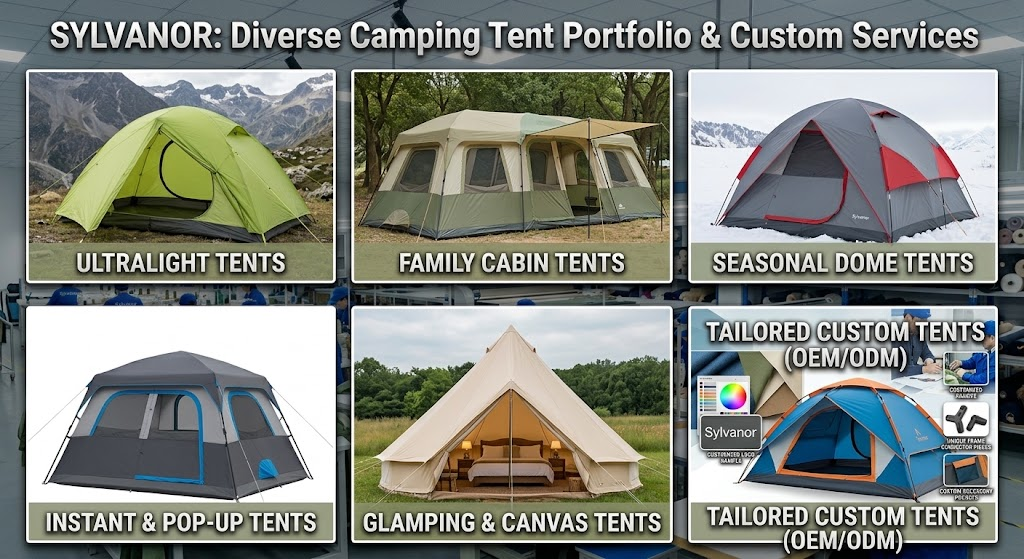 Camping Tent Manufacturers Versatile Products