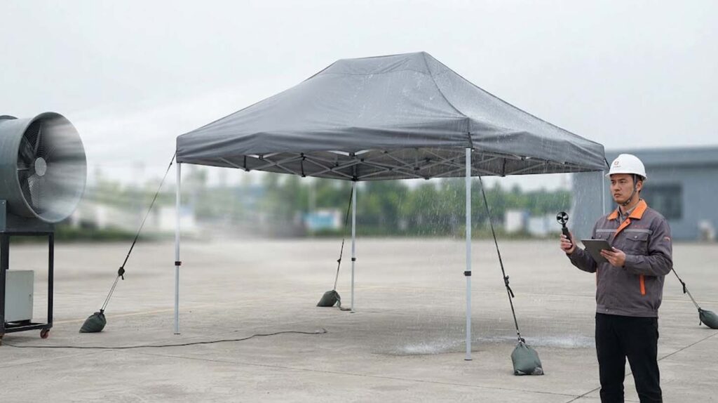 Commercial Canopy Tent Manufacturers Windproof Structure