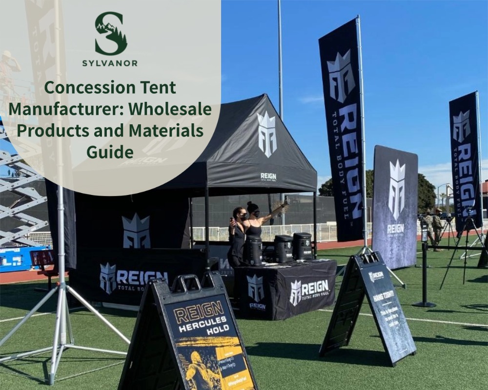 Concession Tent Manufacturer: Wholesale Products and Materials Guide