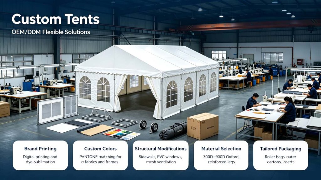 Concession Tents Manufacturer Flexible Solutions