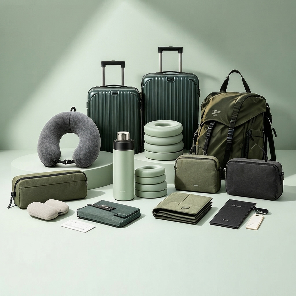 Luggage・Duffle Bag・Travel Pillow・Cosmetic Bag・Passport Holder