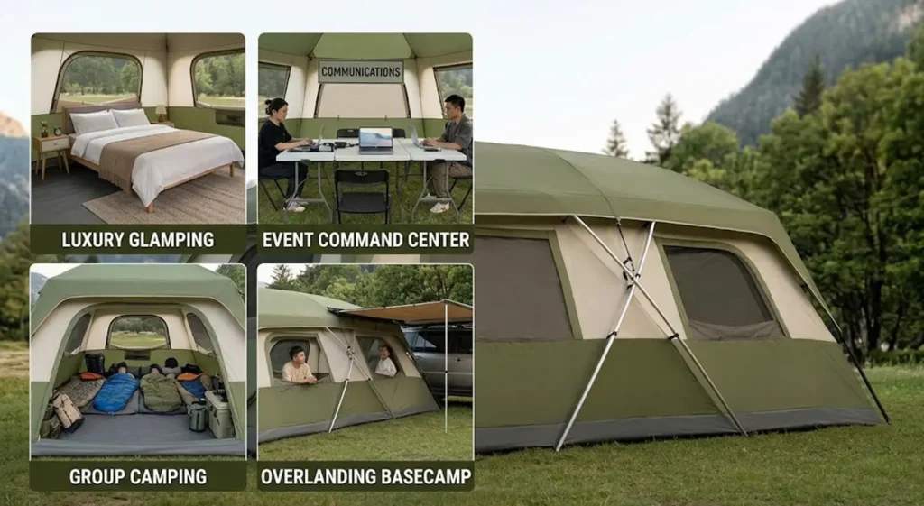 Bulk Camping Tents Factory Application Scenarios